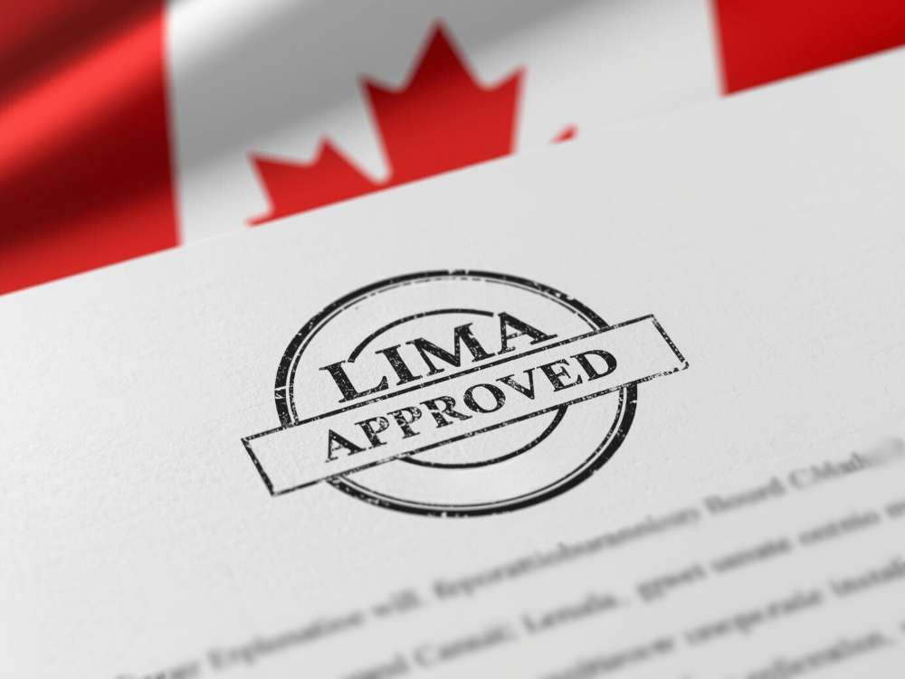 "Lima approved" written in a piece of document.