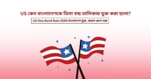 যুক্তরাষ্ট্রের ভিসা বন্ড তালিকায় বাংলাদেশ ভিসা পেতে দিতে হতে পারে ১৫ হাজার ডলার পর্যন্ত জামানত