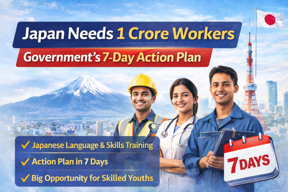 জাপানে ১ কোটি কর্মীর চাহিদা: ৭ দিনের মধ্যে কর্মপরিকল্পনা সরকারের উদ্যোগ
