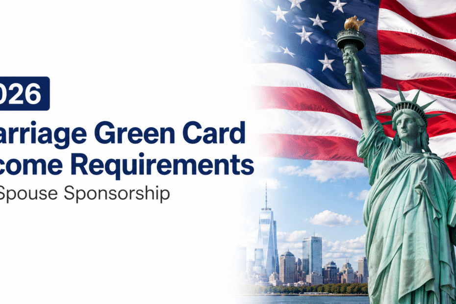 Marriage Green Card Income Requirements for Spouse Sponsorship