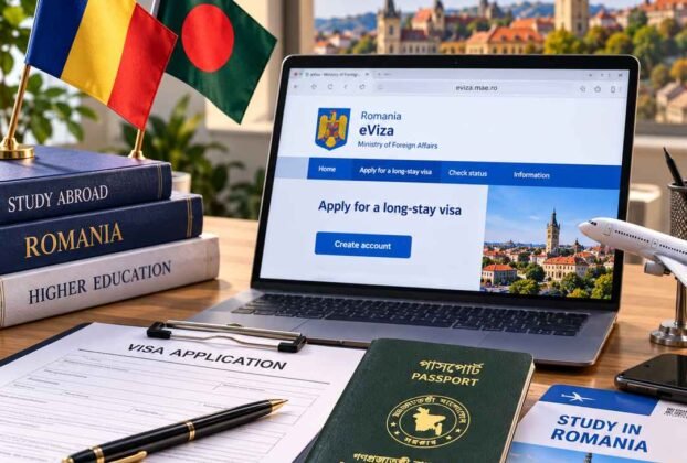 Romania Study Visa 2026 Dhaka consular mission and eViza appointment